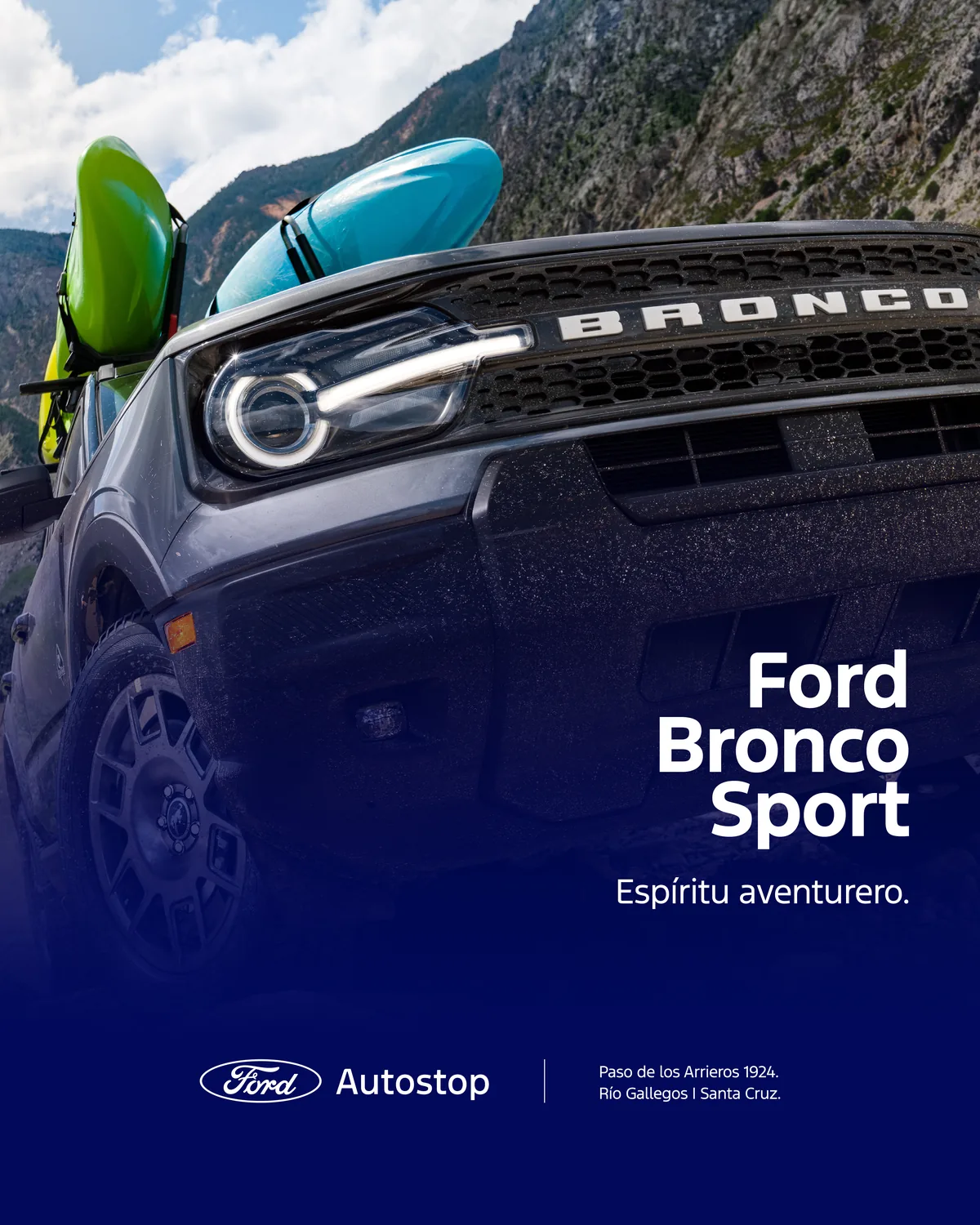 Ford Bronco Sport — espíritu aventurero