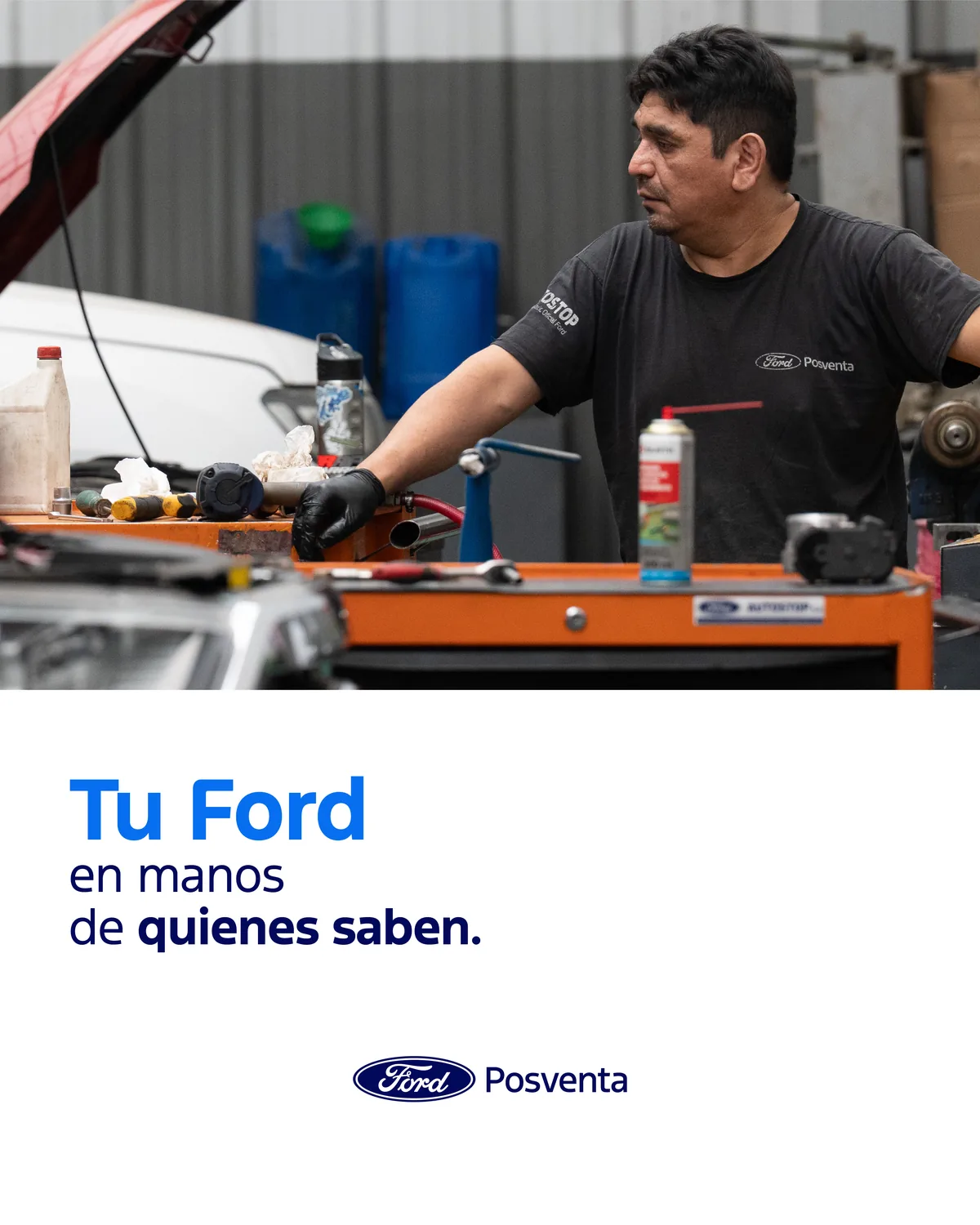 Posventa — tu Ford en manos de quienes saben