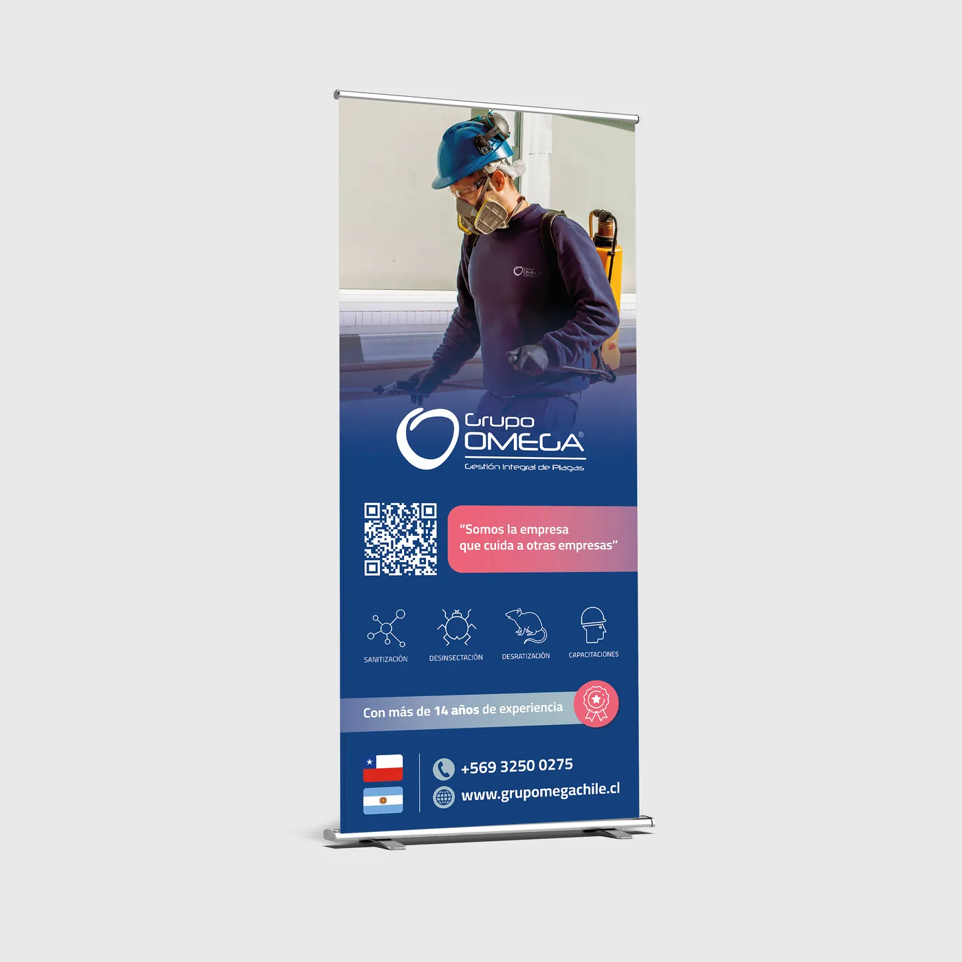 Banner roll-up institucional