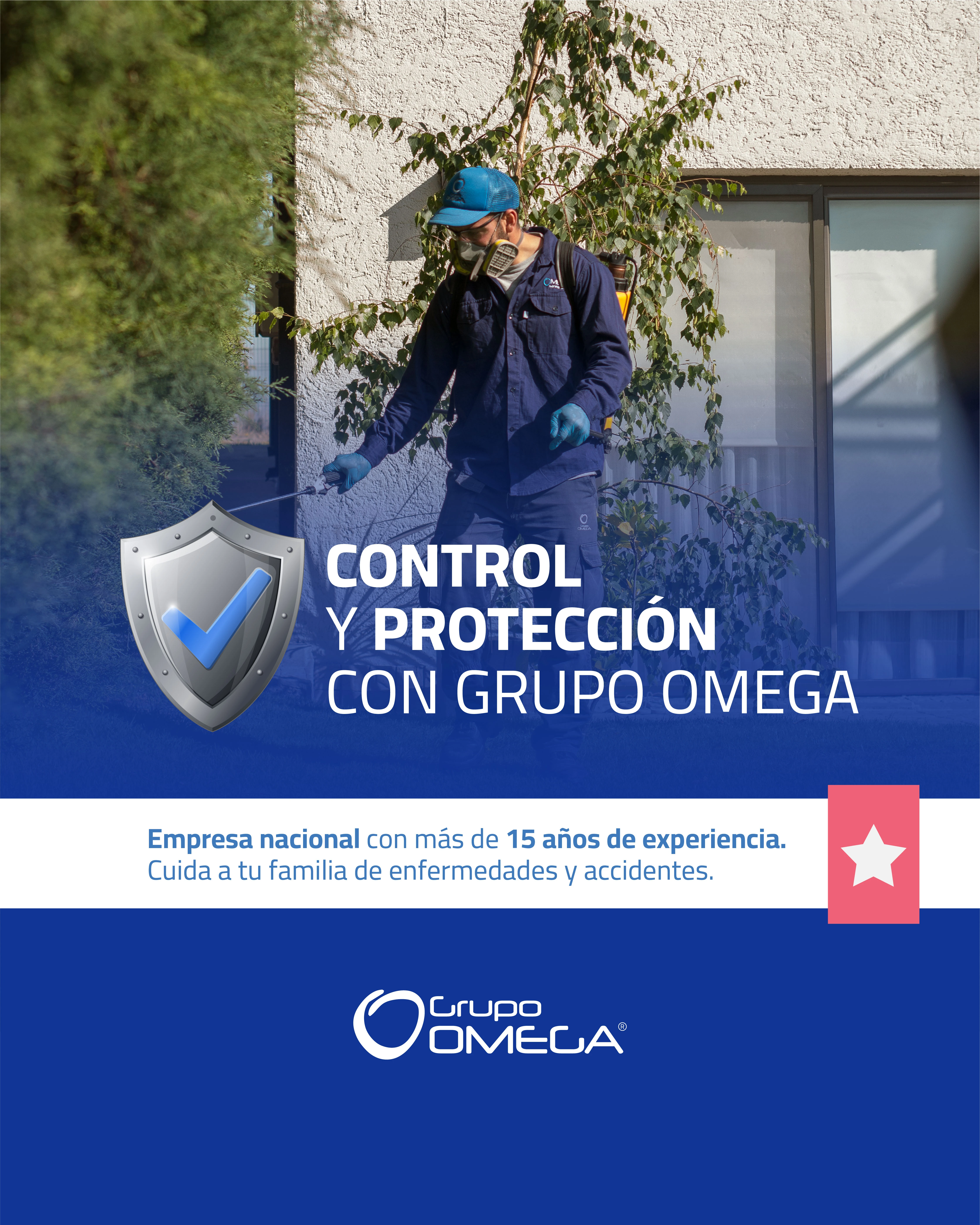 Campaña — control y protección con Grupo Omega