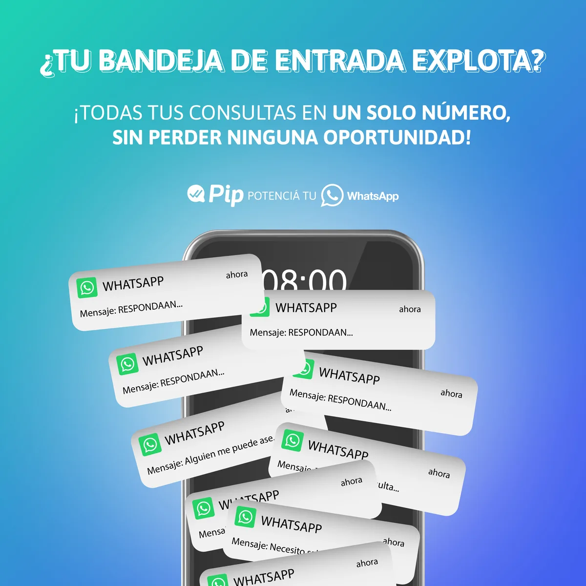 Todas tus consultas en un solo número