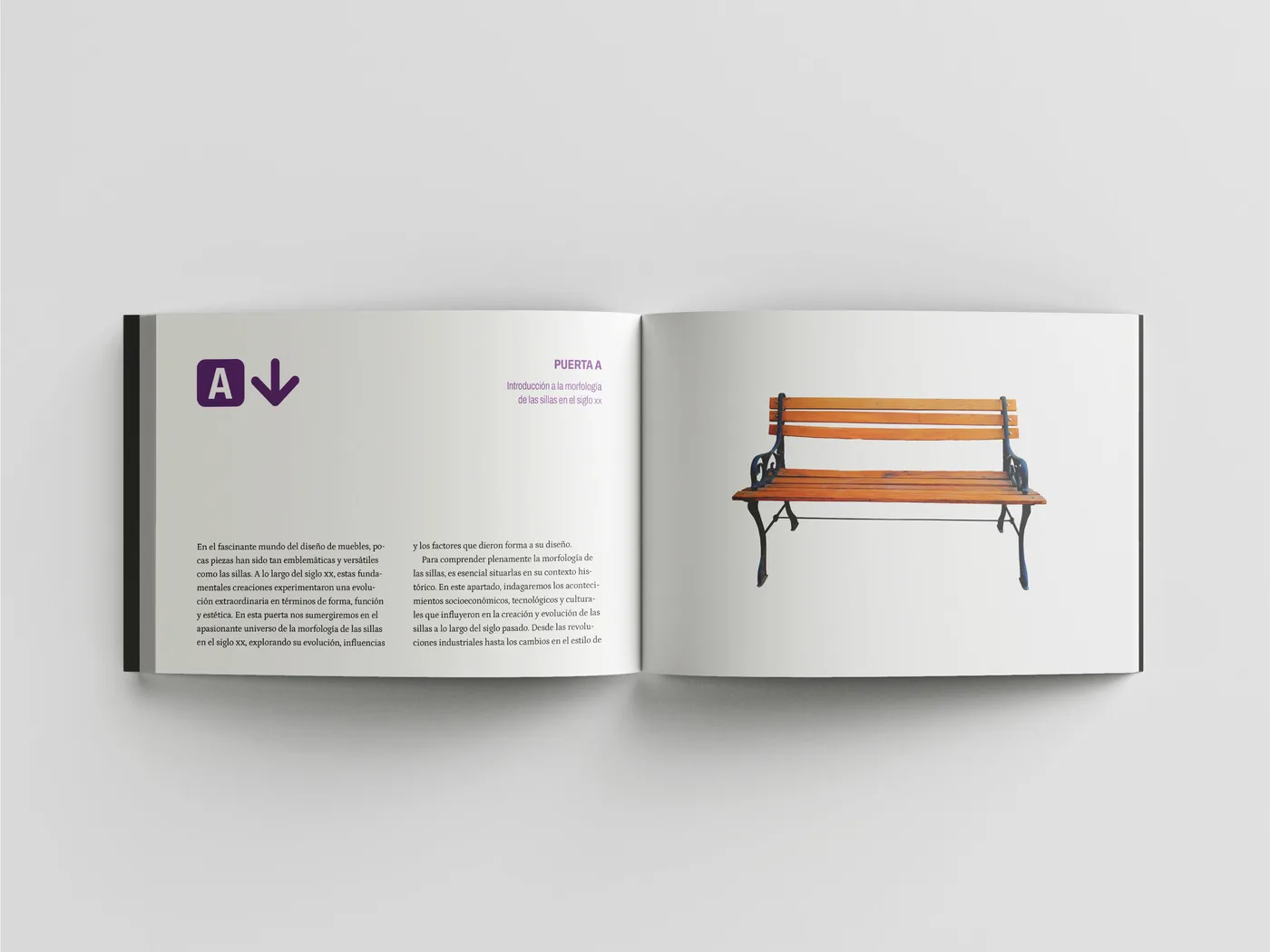 Interior — ficha de una pieza