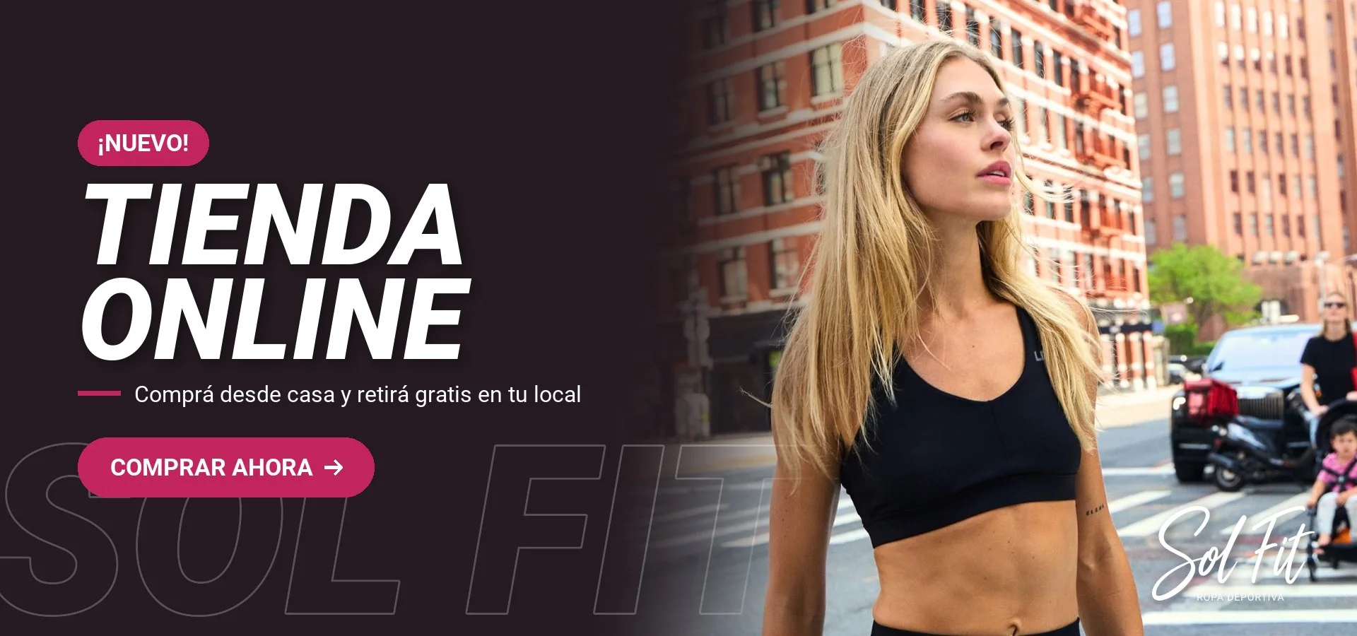 Banner de la tienda — Tienda online, comprá desde casa y retirá gratis en tu local