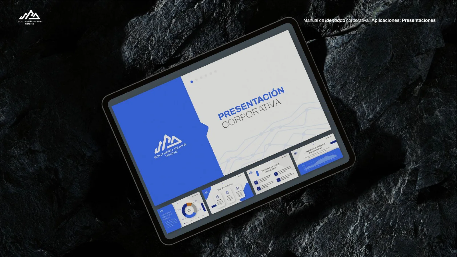 Presentación en tablet